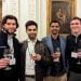 Canopus Network founders Vijay Sivaraman and Himal Kumar (centre) with the Konvoy VC's Josh Chapman (l) and Jackson Vaughan (r).